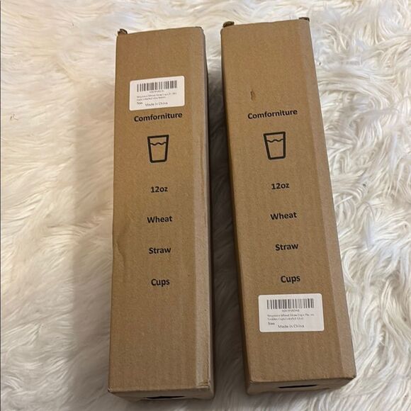 BUNDLE Wheat Straw Cups Set (total 12) - MULTICOLOR - Picture 2 of 3